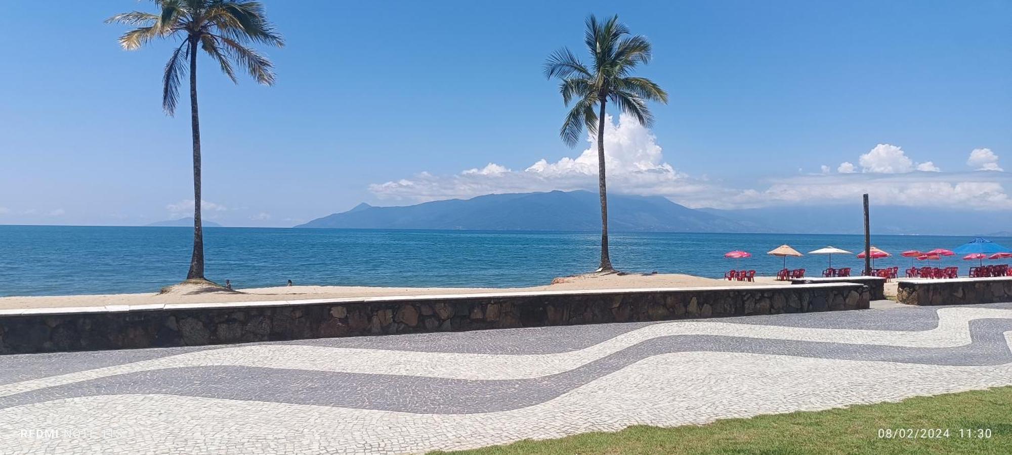 Ap Com Suite E Varanda Vista Mar Na Martim De Sa カラグァタトゥバ エクステリア 写真